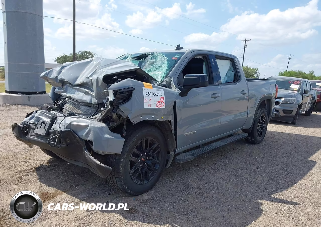 2024 GMC Sierra 1500 2Wd Short Box Elevation VIN:3GTPHCEDXRG421284 - 2