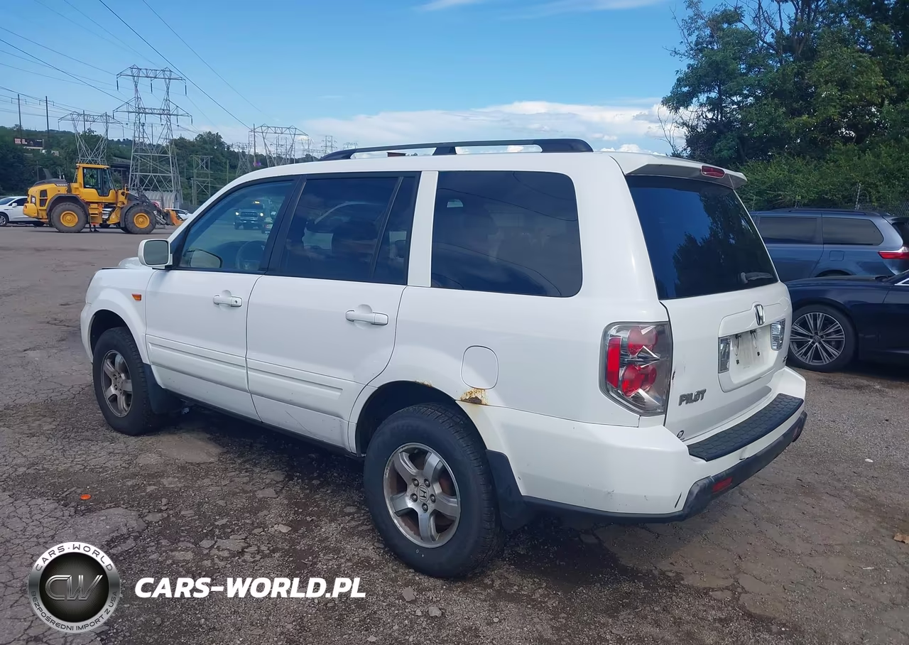 2007 Honda Pilot Ex VIN:2HKYF18417H518078 - 3