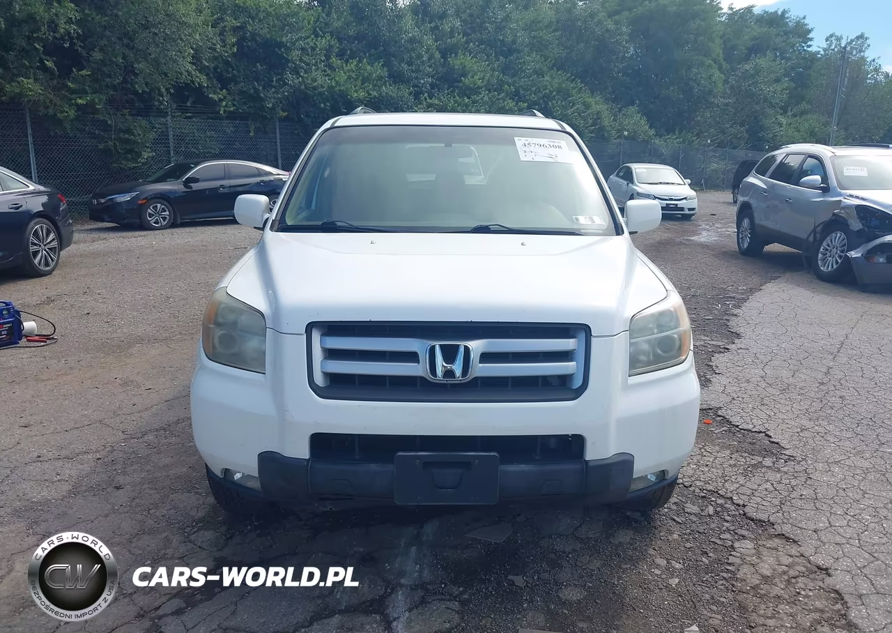 2007 Honda Pilot Ex VIN:2HKYF18417H518078 - 6