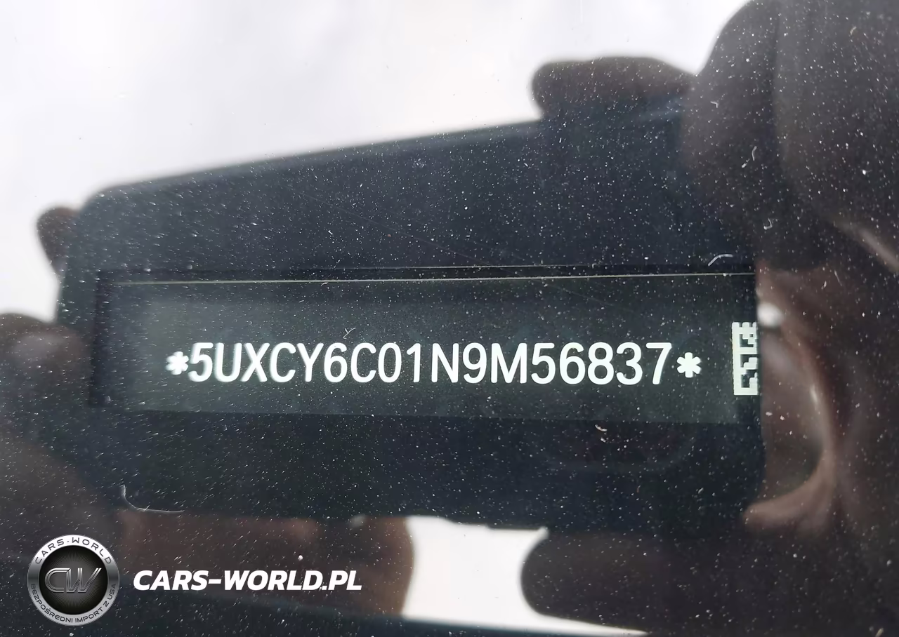 2022 BMW X6 xDrive40I VIN:5UXCY6C01N9M56837 - 17