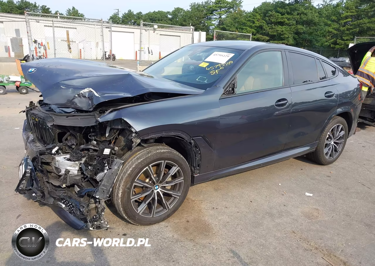 2022 BMW X6 xDrive40I VIN:5UXCY6C01N9M56837 - 2