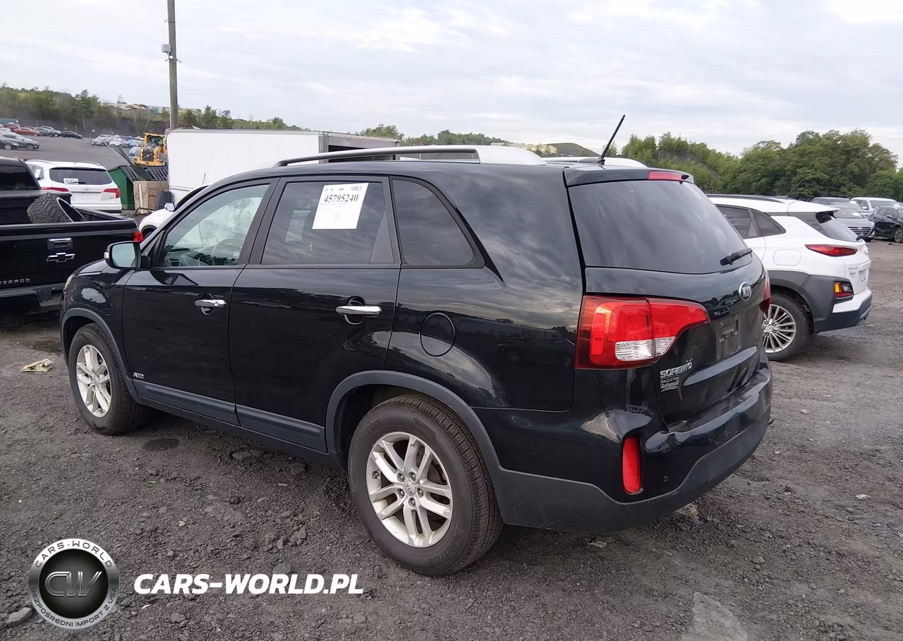 2014 Kia Sorento Lx VIN:5XYKTCA62EG450271 - 3