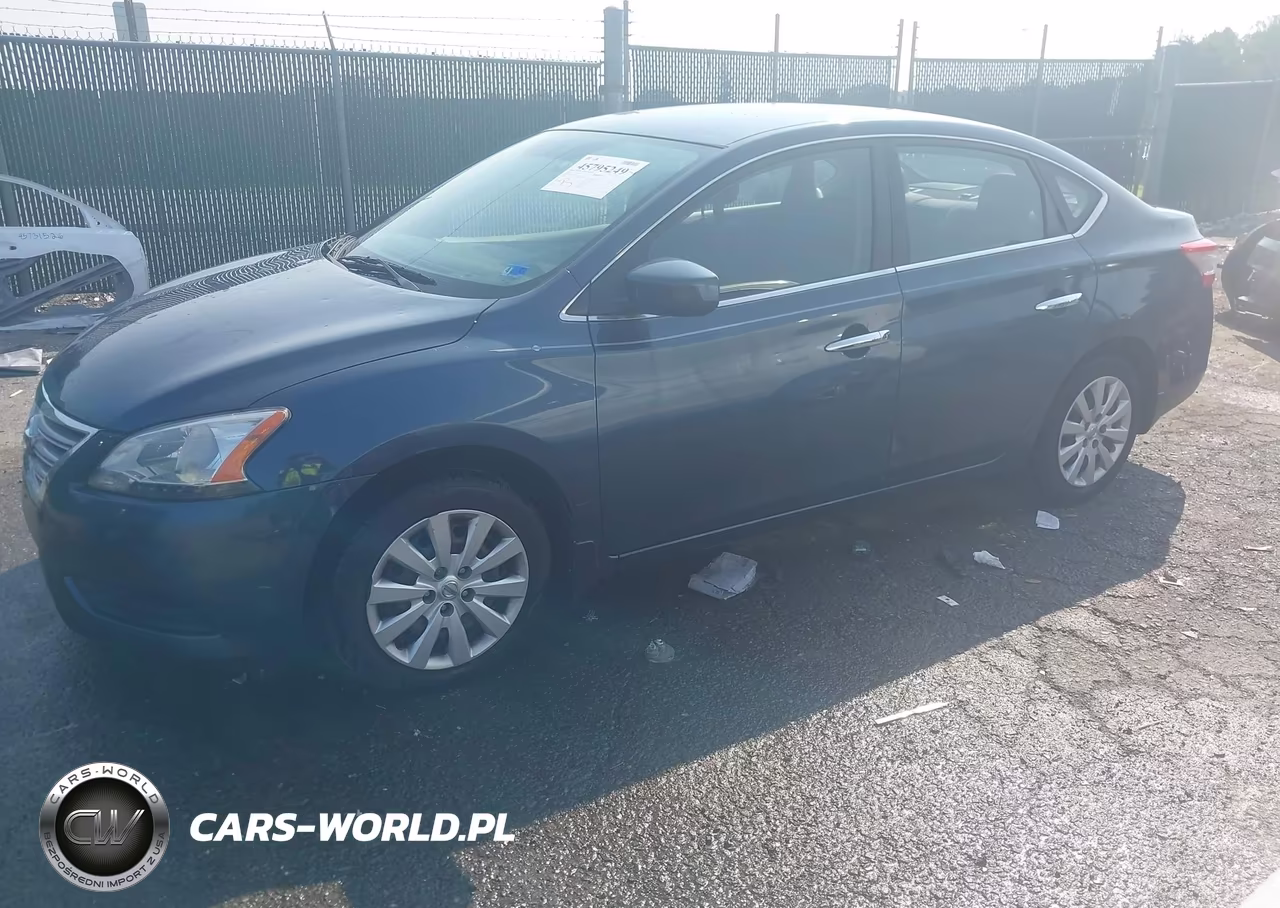 2015 Nissan Sentra Sv VIN:3N1AB7APXFL694438 - 2