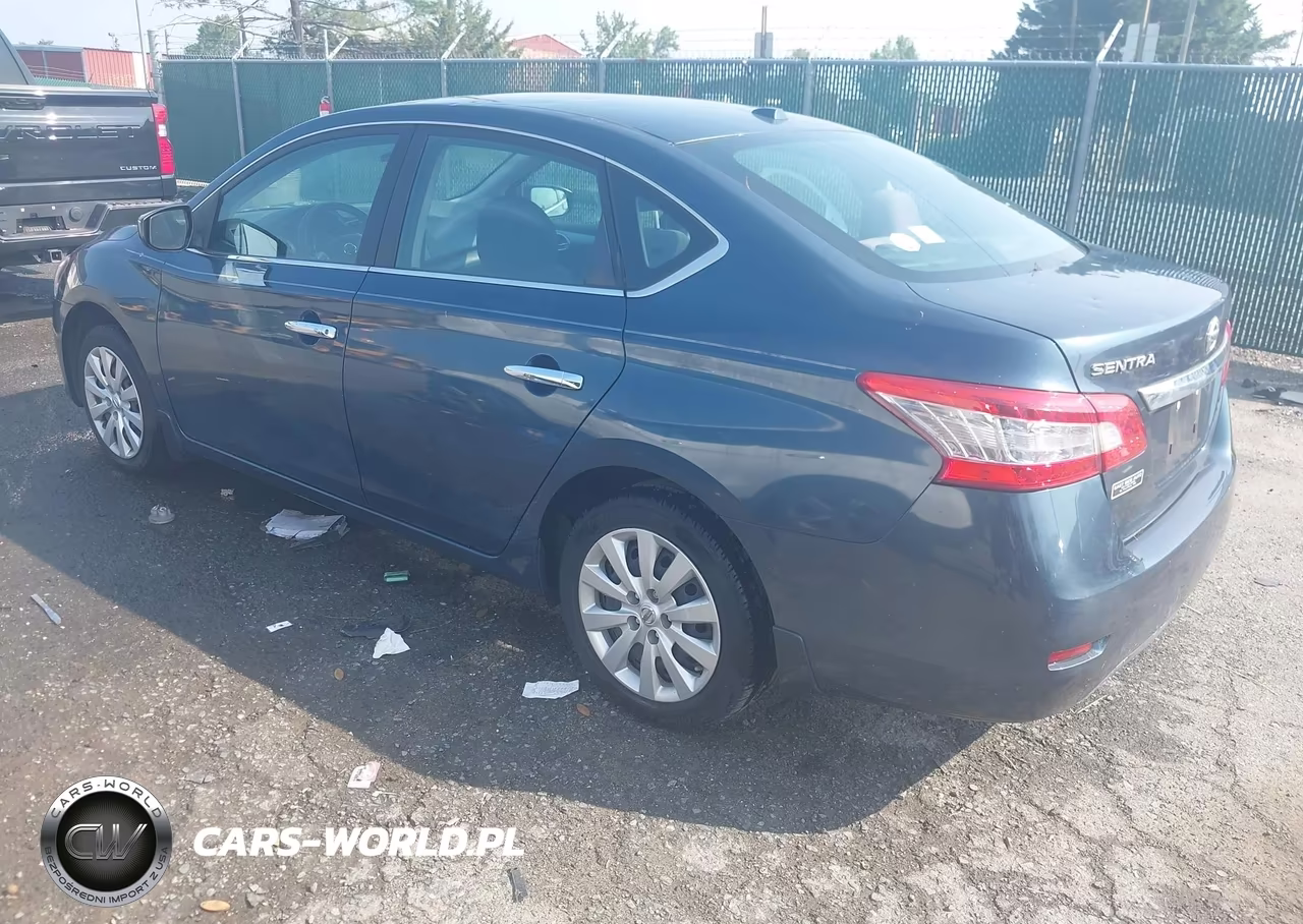2015 Nissan Sentra Sv VIN:3N1AB7APXFL694438 - 3