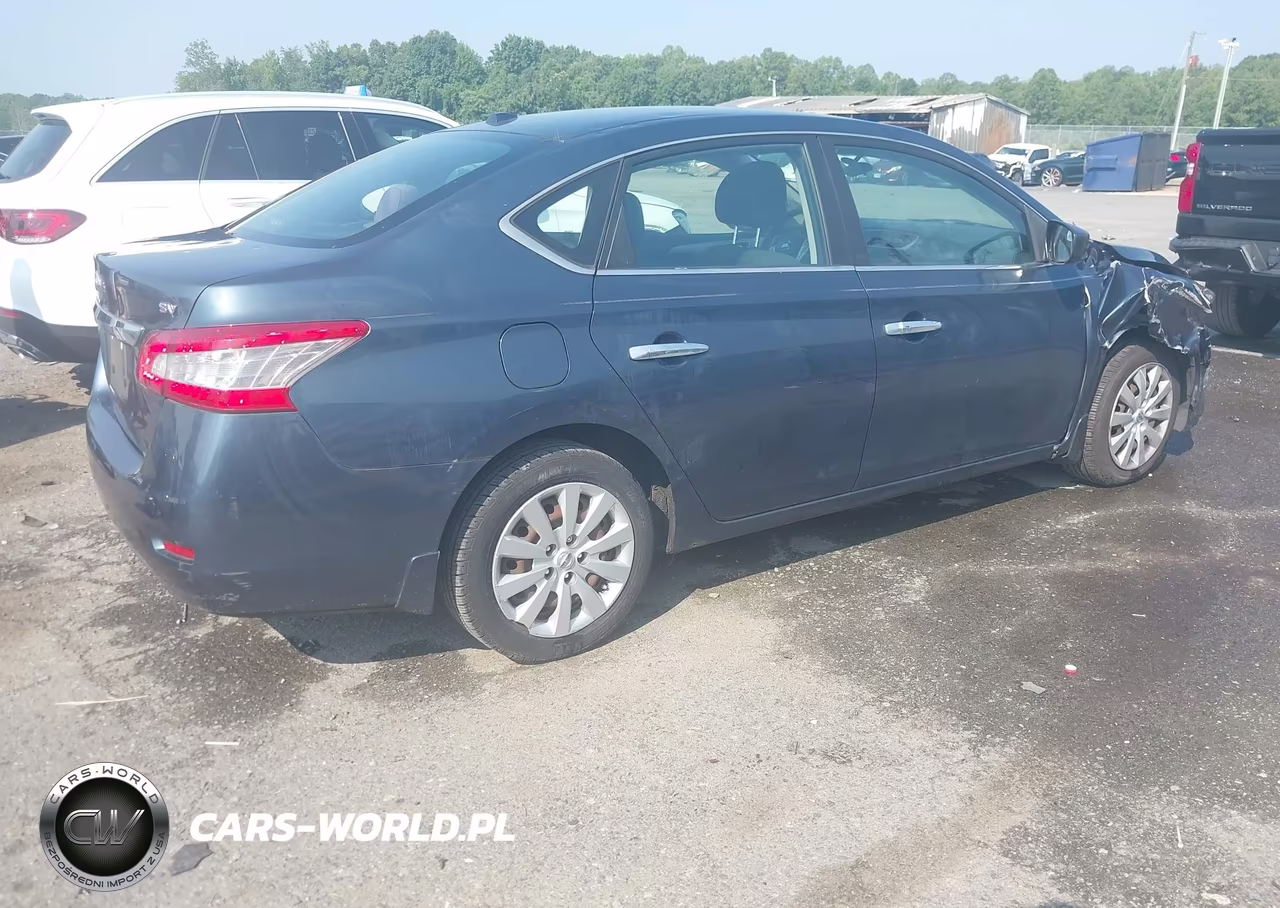 2015 Nissan Sentra Sv VIN:3N1AB7APXFL694438 - 4