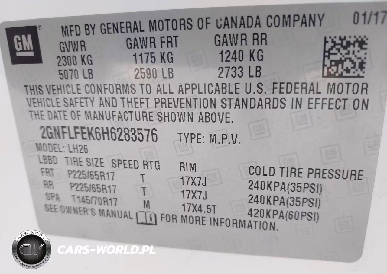 2017 Chevrolet Equinox Lt VIN:2GNFLFEK6H6283576 - 9