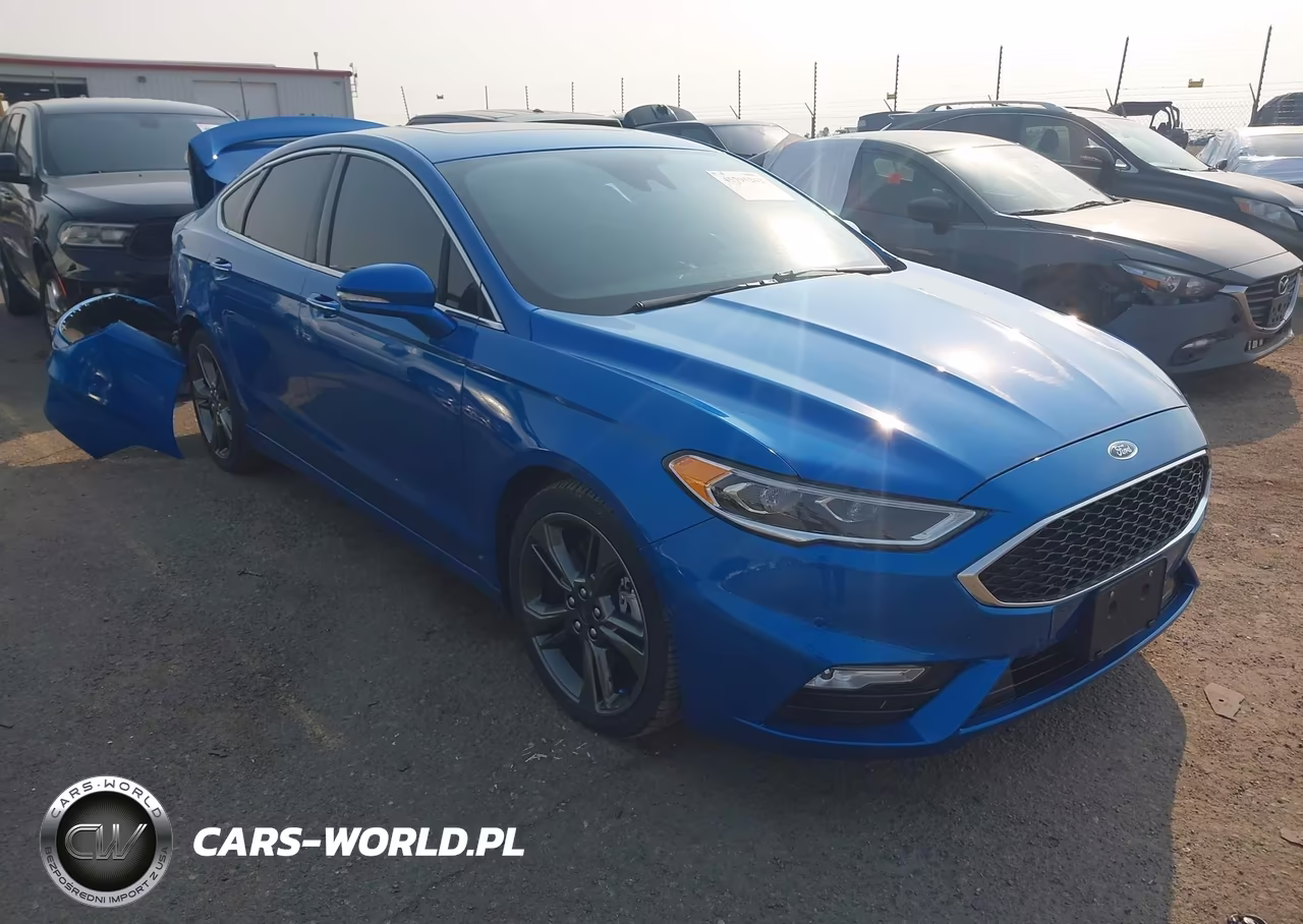 2019 Ford Fusion Sport VIN:3FA6P0VP8KR201147 - 1