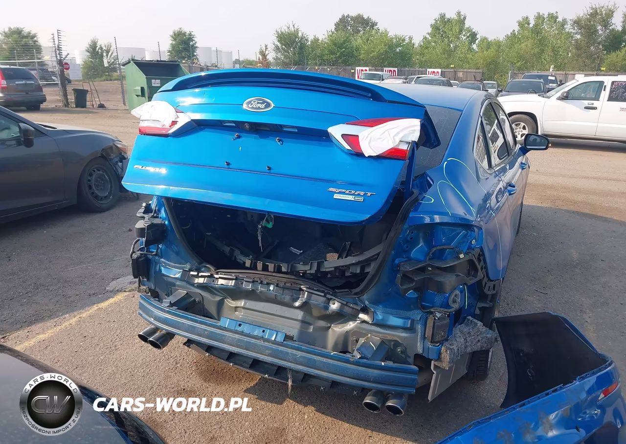 2019 Ford Fusion Sport VIN:3FA6P0VP8KR201147 - 16