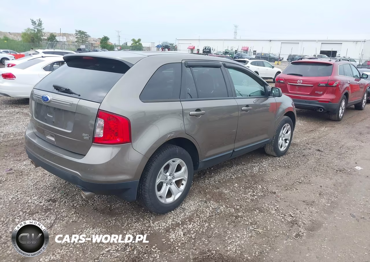 2012 Ford Edge Sel VIN:2FMDK4JC9CBA68503 - 4