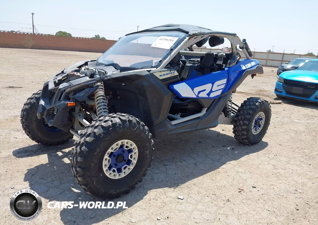 2023 Can-Am Maverick X3 X Rs Turbo Rr VIN:3JBVXAV29PE000701 - 2