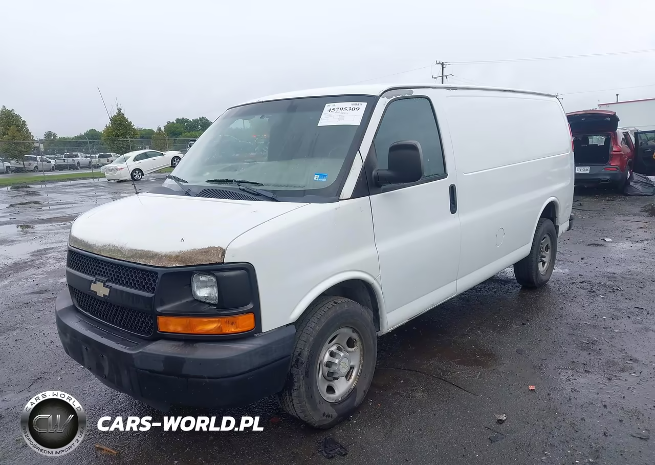 2012 Chevrolet Express 2500 Work Van VIN:1GCWGFCAXC1118181 - 2