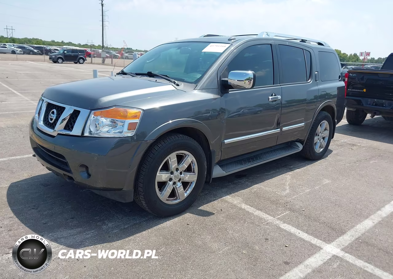 2012 Nissan Armada Platinum VIN:5N1BA0NF5CN614418 - 2