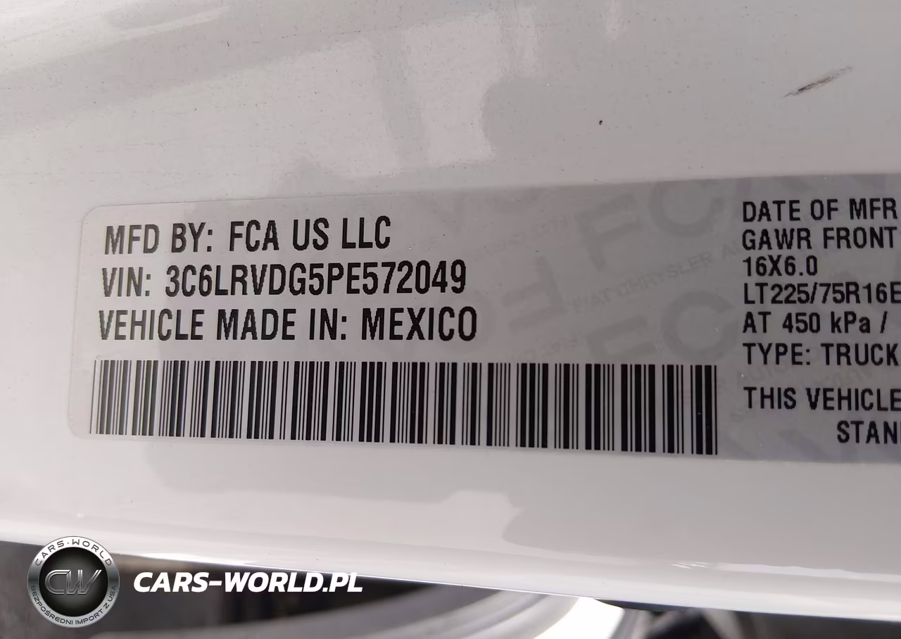2023 Ram Promaster 2500 High Roof 159 Wb VIN:3C6LRVDG5PE572049 - 9