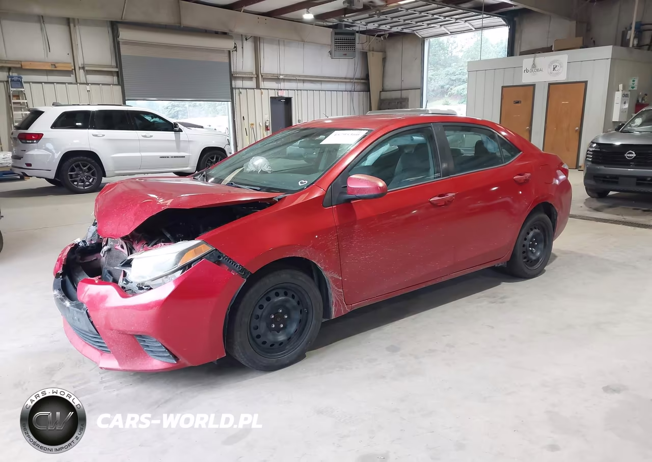2014 Toyota Corolla Le VIN:5YFBURHE3EP135181 - 2