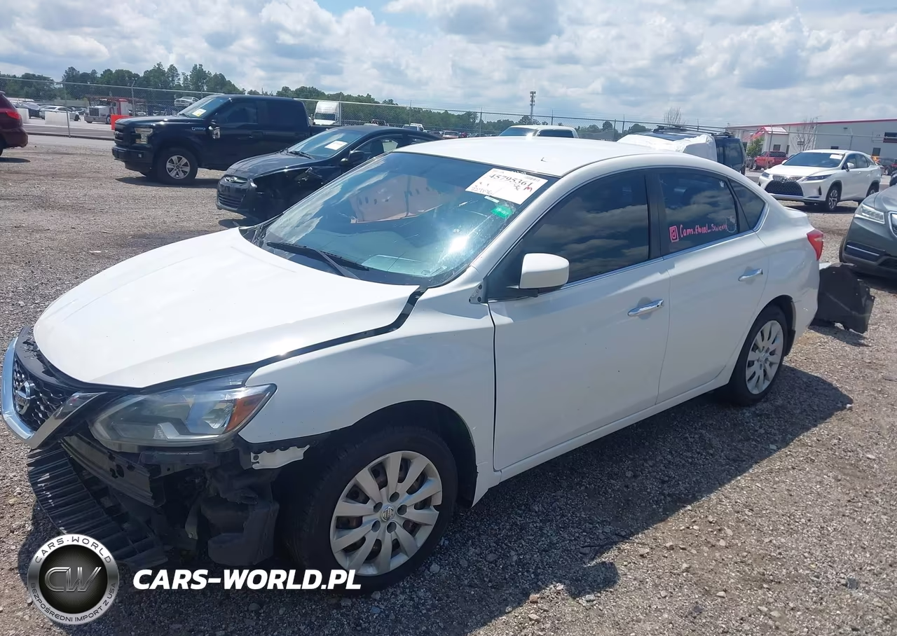 2016 Nissan Sentra Sv VIN:3N1AB7AP6GL671756 - 2