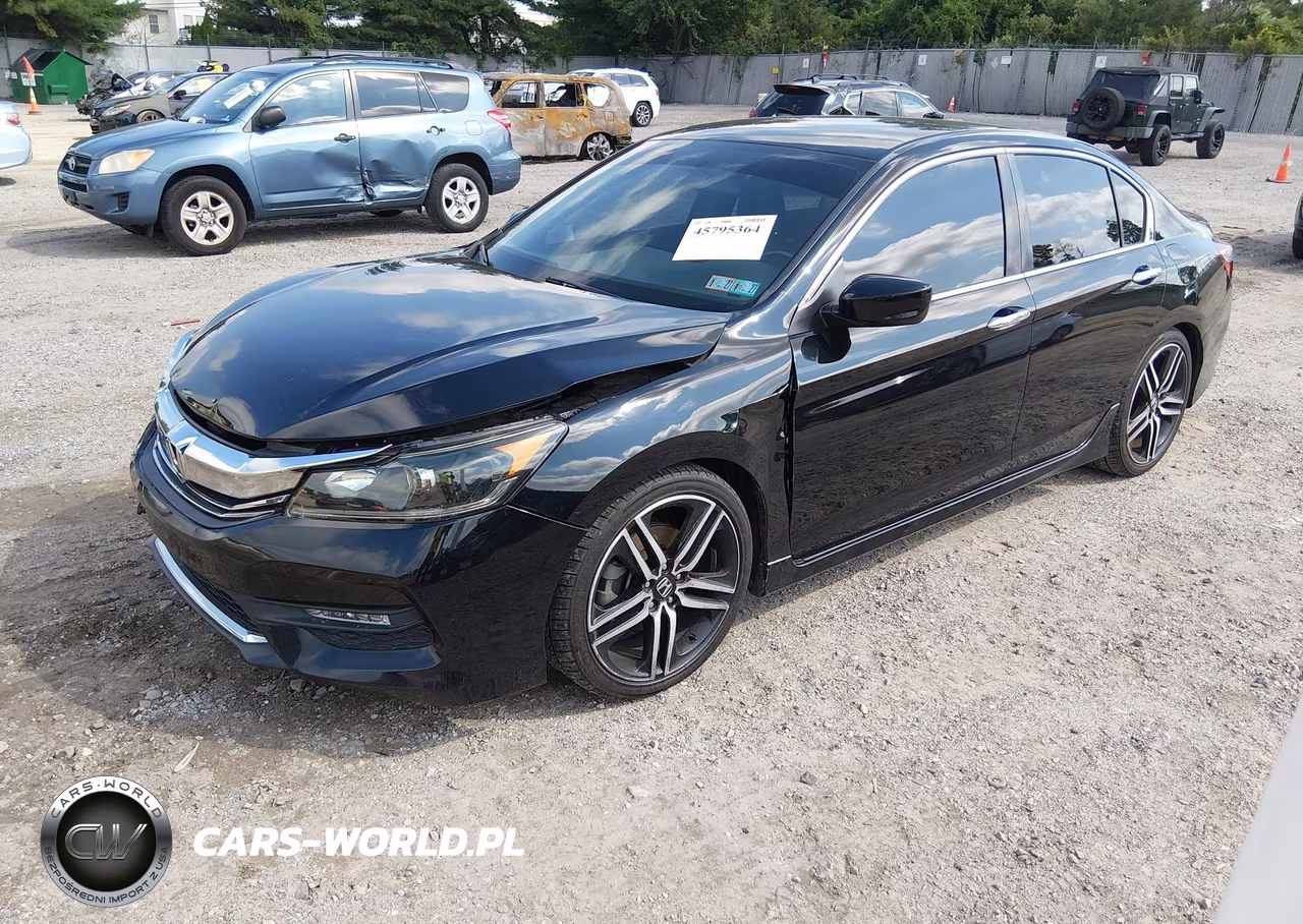 2017 Honda Accord Sport Se VIN:1HGCR2F13HA057122 - 2