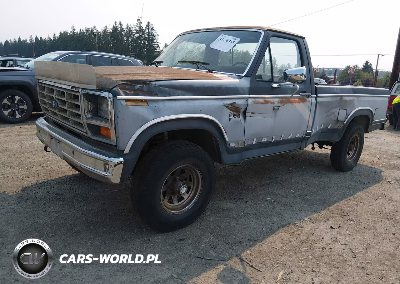 1983 Ford F150 VIN:1FTEF14Y0DRA09826 - 2
