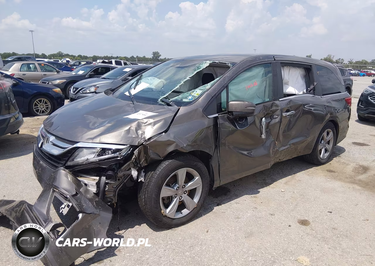 2019 Honda Odyssey Ex VIN:5FNRL6H58KB031325 - 2
