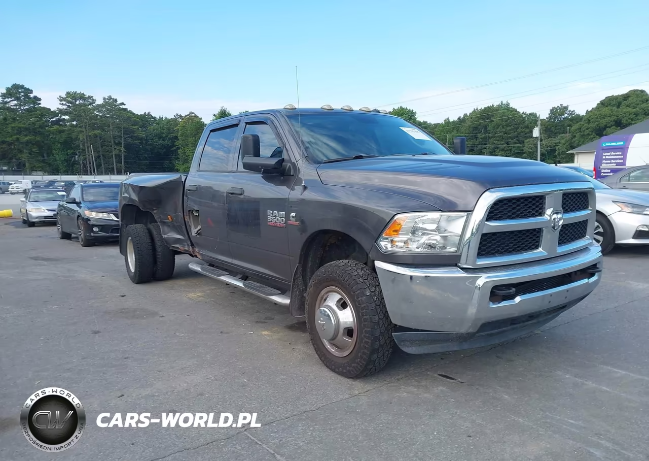 2018 Ram 3500 Tradesman 4X4 8' Box