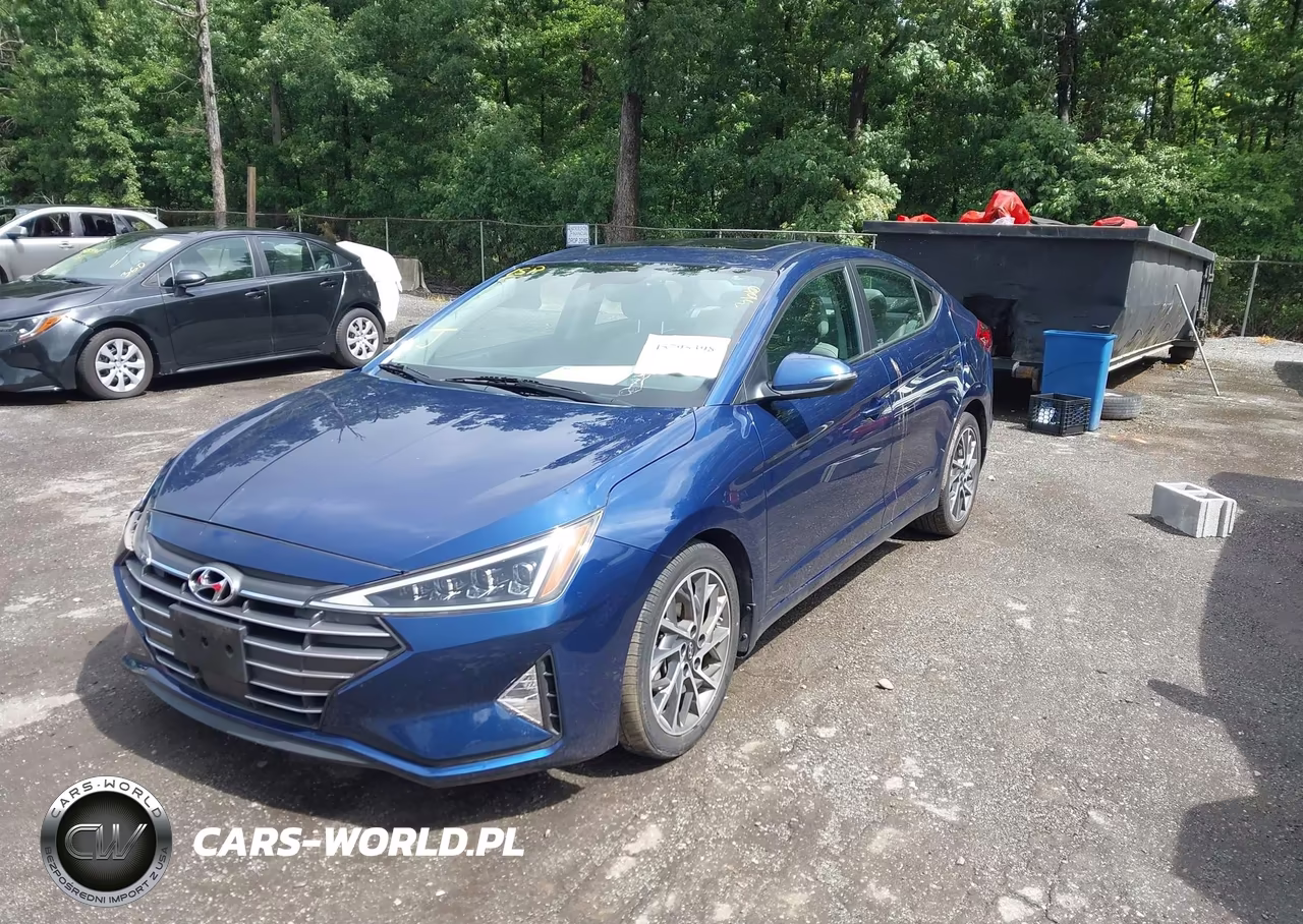 2020 Hyundai Elantra Limited VIN:5NPD84LF7LH607067 - 2