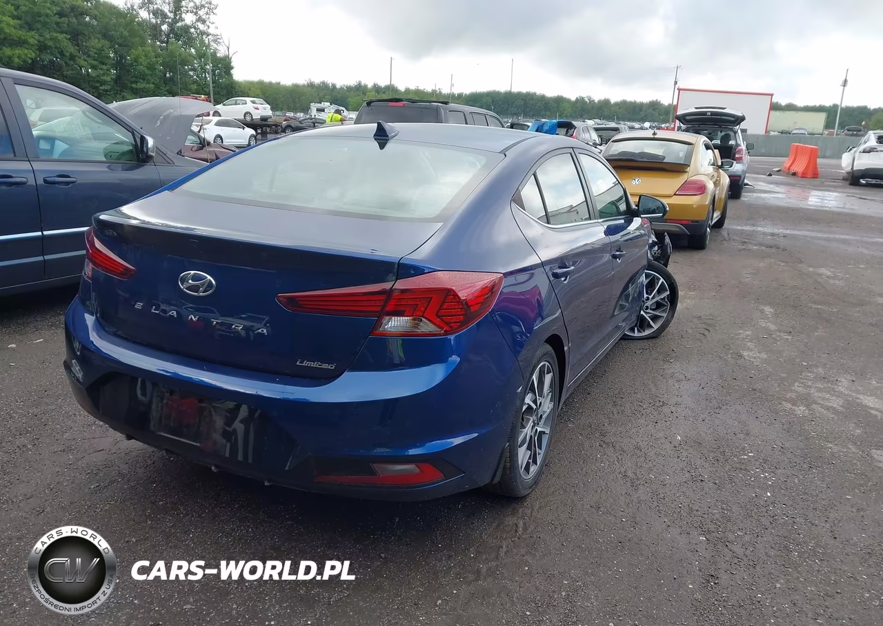 2020 Hyundai Elantra Limited VIN:5NPD84LF7LH607067 - 4