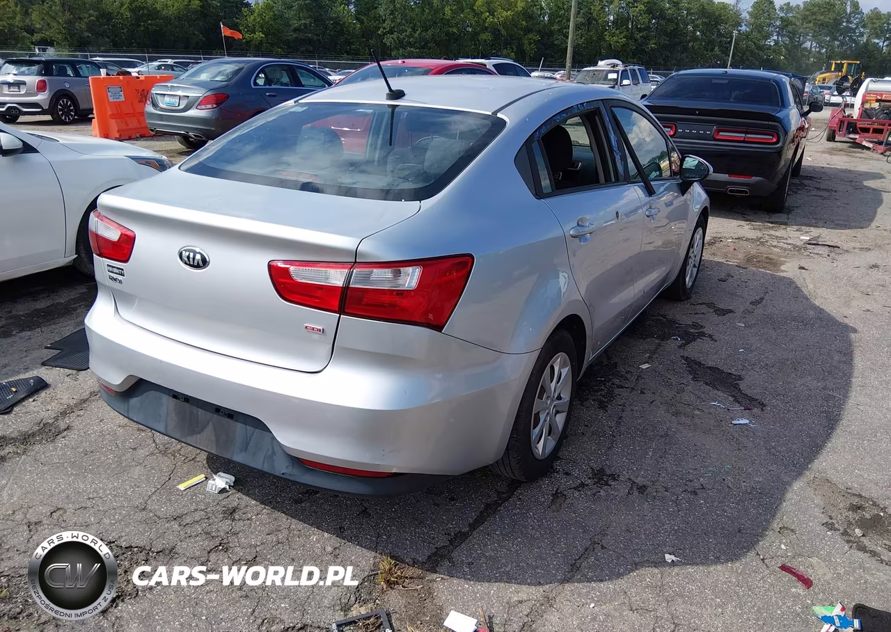 2017 Kia Rio Lx VIN:KNADM4A33H6012574 - 4