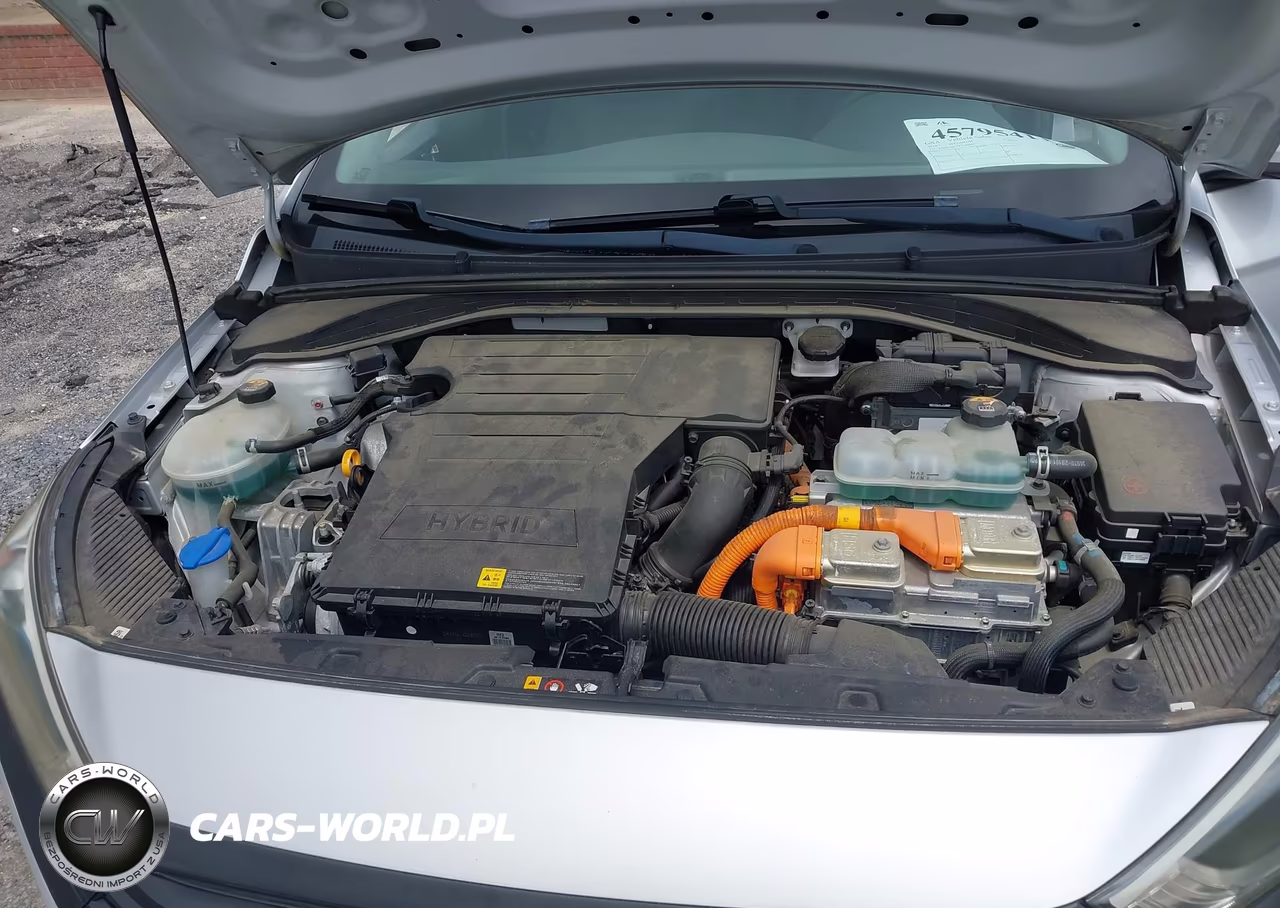 2018 Hyundai Ioniq Hybrid Blue VIN:KMHC65LCXJU099897 - 10