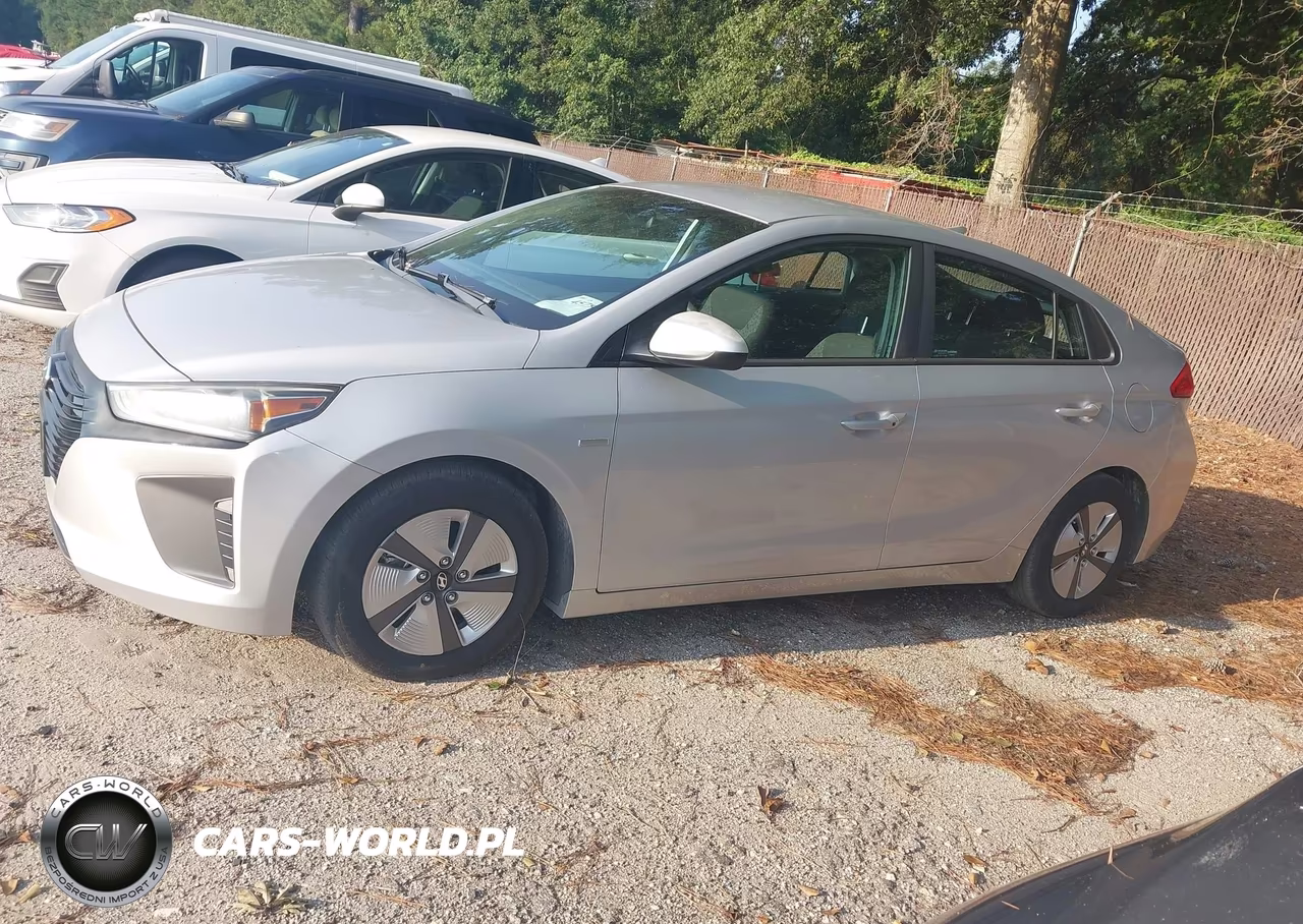 2018 Hyundai Ioniq Hybrid Blue VIN:KMHC65LCXJU099897 - 16