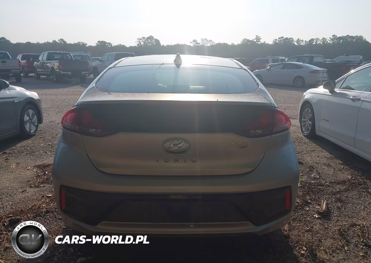 2018 Hyundai Ioniq Hybrid Blue VIN:KMHC65LCXJU099897 - 18