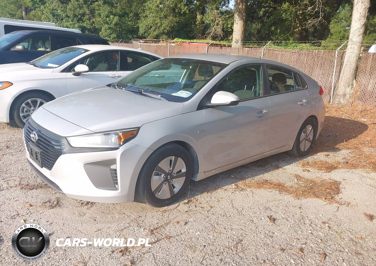 2018 Hyundai Ioniq Hybrid Blue VIN:KMHC65LCXJU099897 - 2