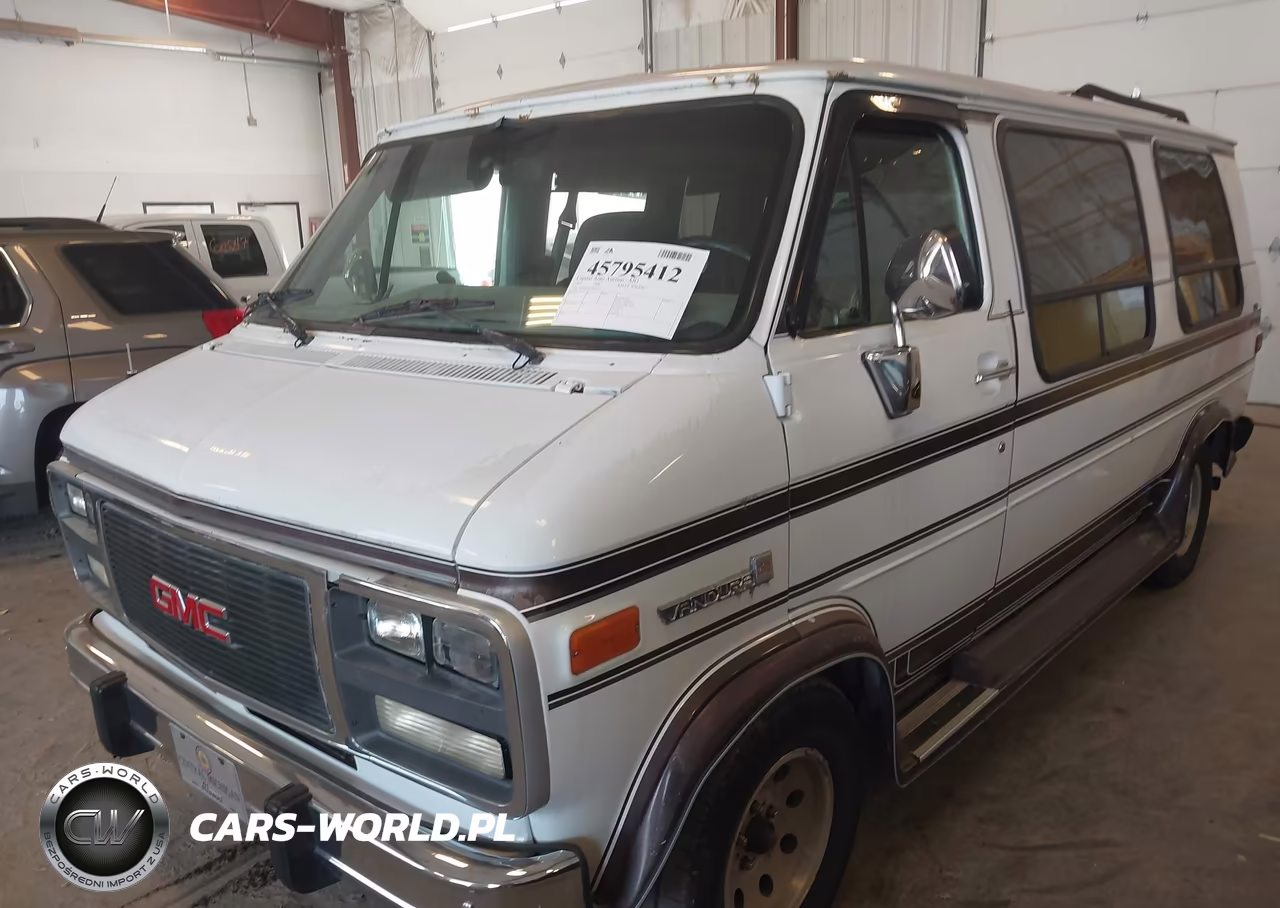 1993 GMC Rally Wagon - Van G2500 VIN:1GDEG25K3PF511731 - 2