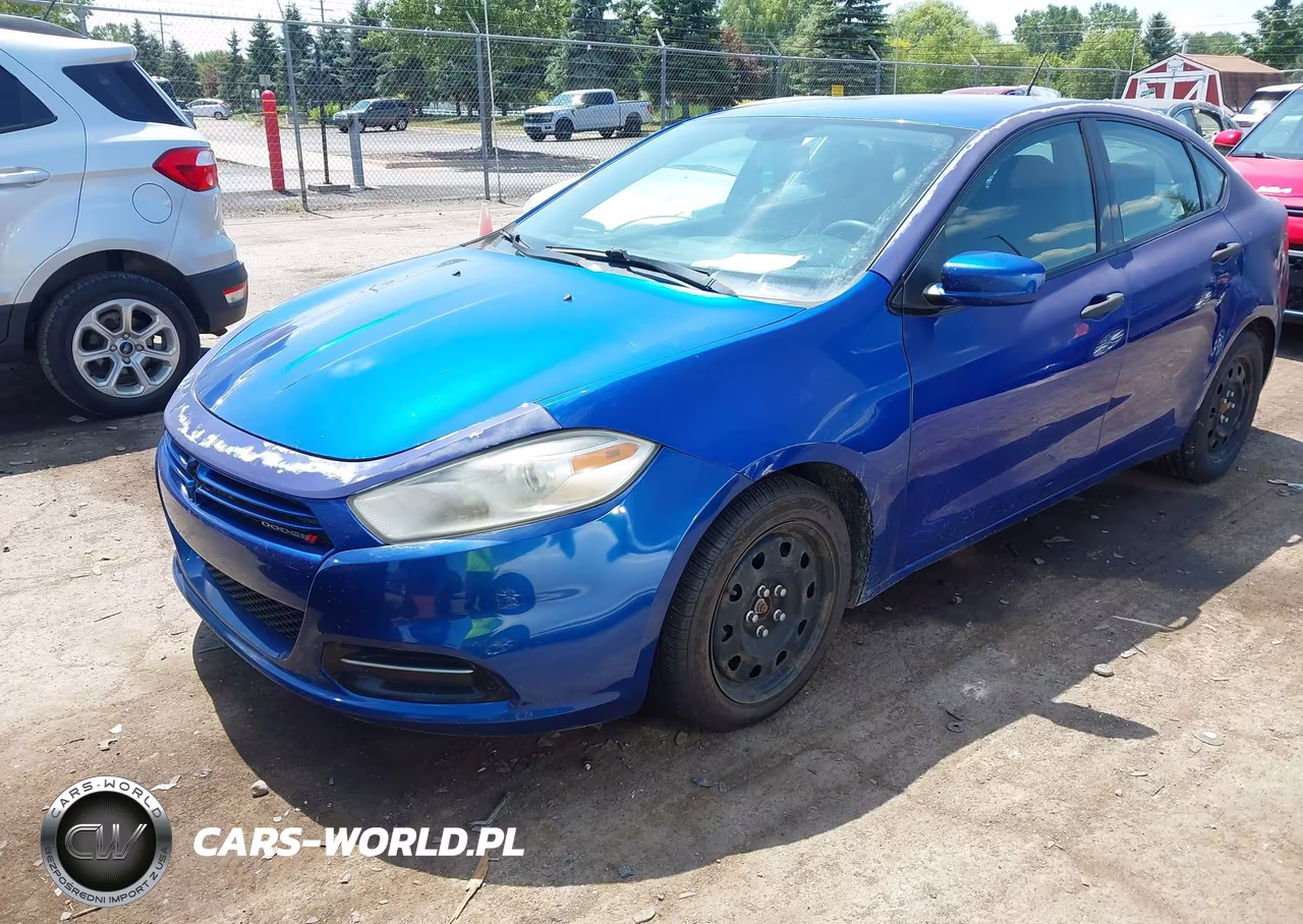 2013 Dodge Dart Se VIN:1C3CDFAA5DD325936 - 2