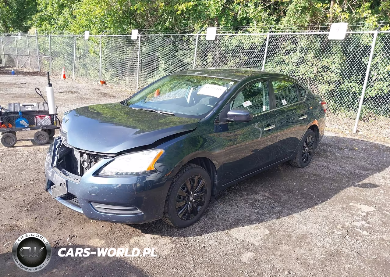 2015 Nissan Sentra Sv VIN:3N1AB7AP9FY310328 - 2
