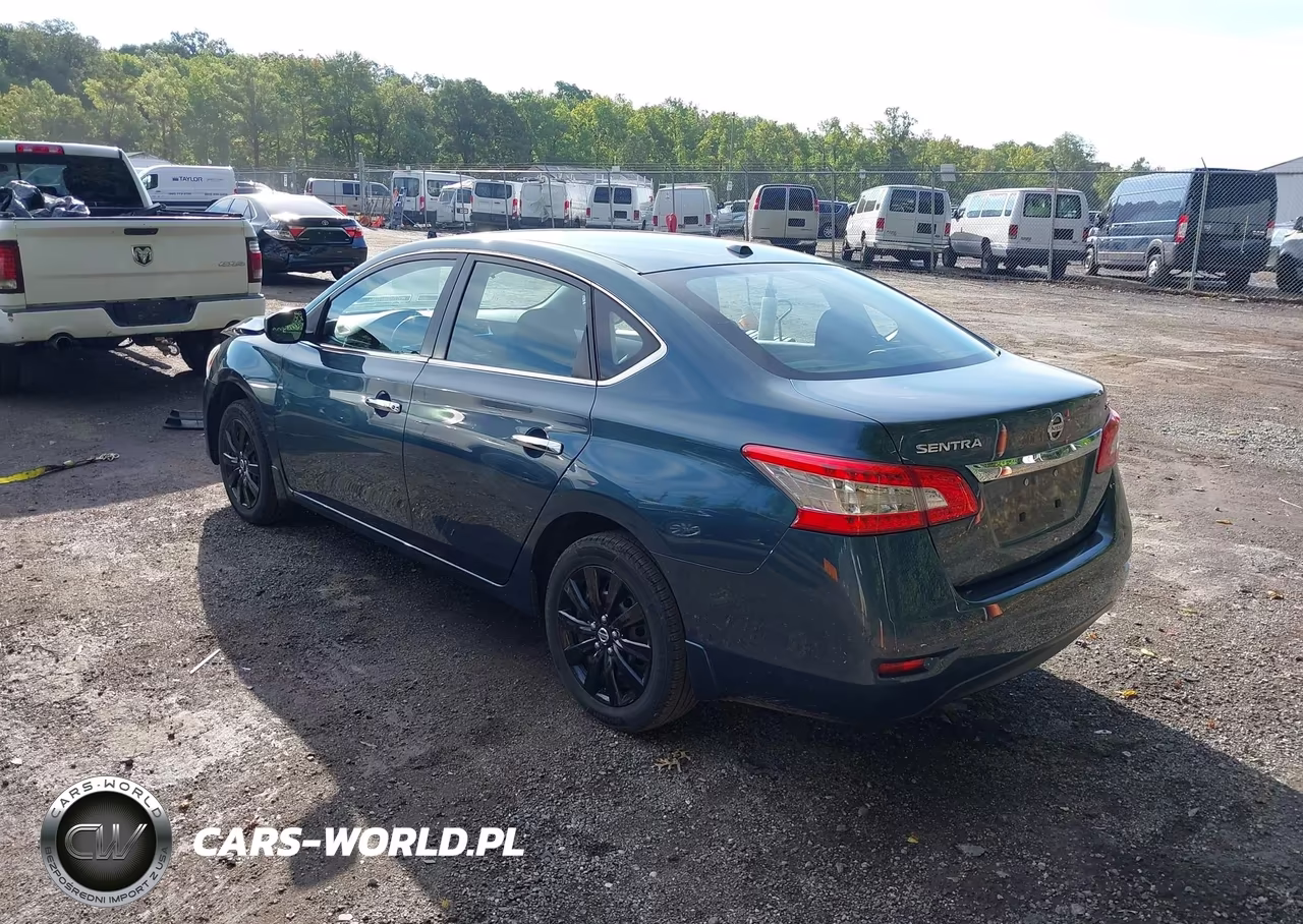 2015 Nissan Sentra Sv VIN:3N1AB7AP9FY310328 - 3