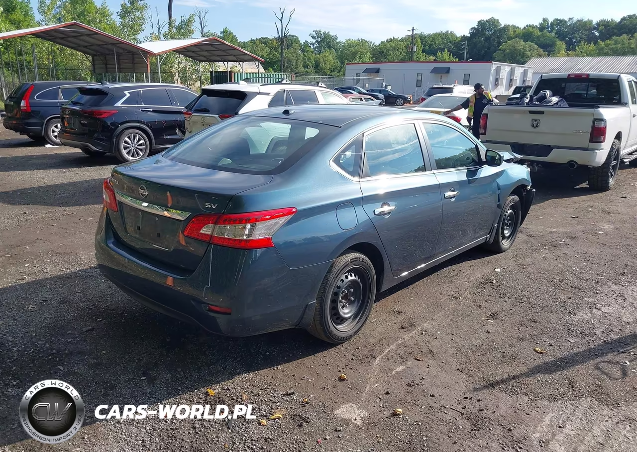 2015 Nissan Sentra Sv VIN:3N1AB7AP9FY310328 - 4