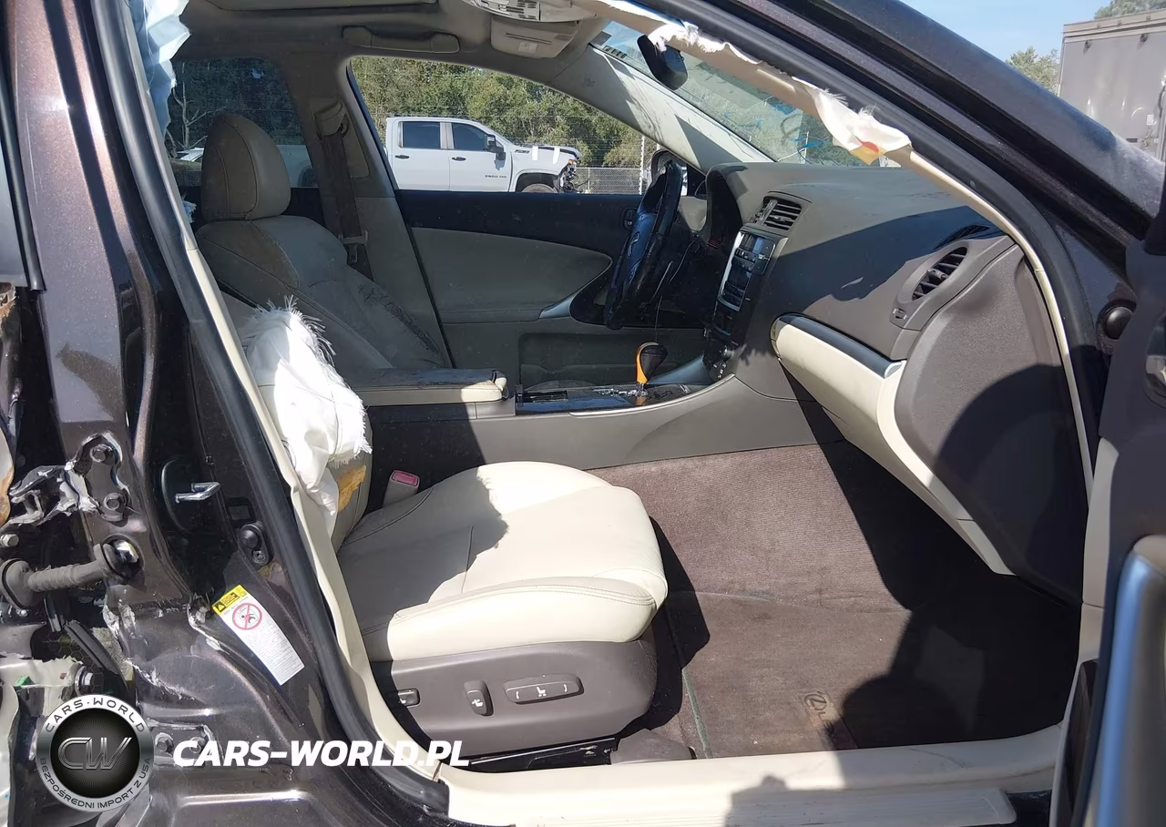 2012 Lexus Is 250 VIN:JTHBF5C25C5160818 - 5
