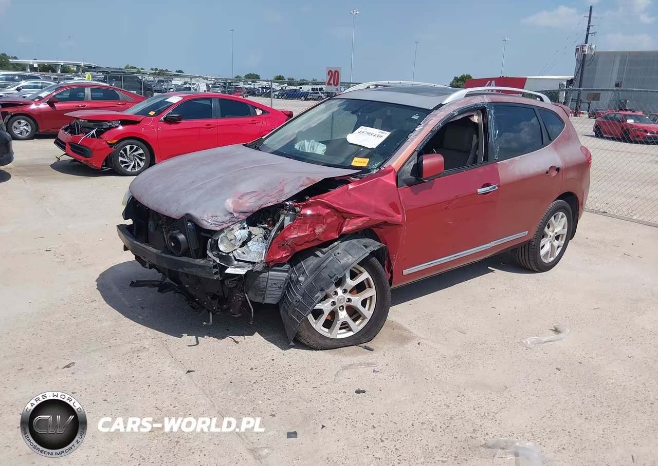 2012 Nissan Rogue Sv W-Sl Pkg VIN:JN8AS5MT5CW256298 - 2