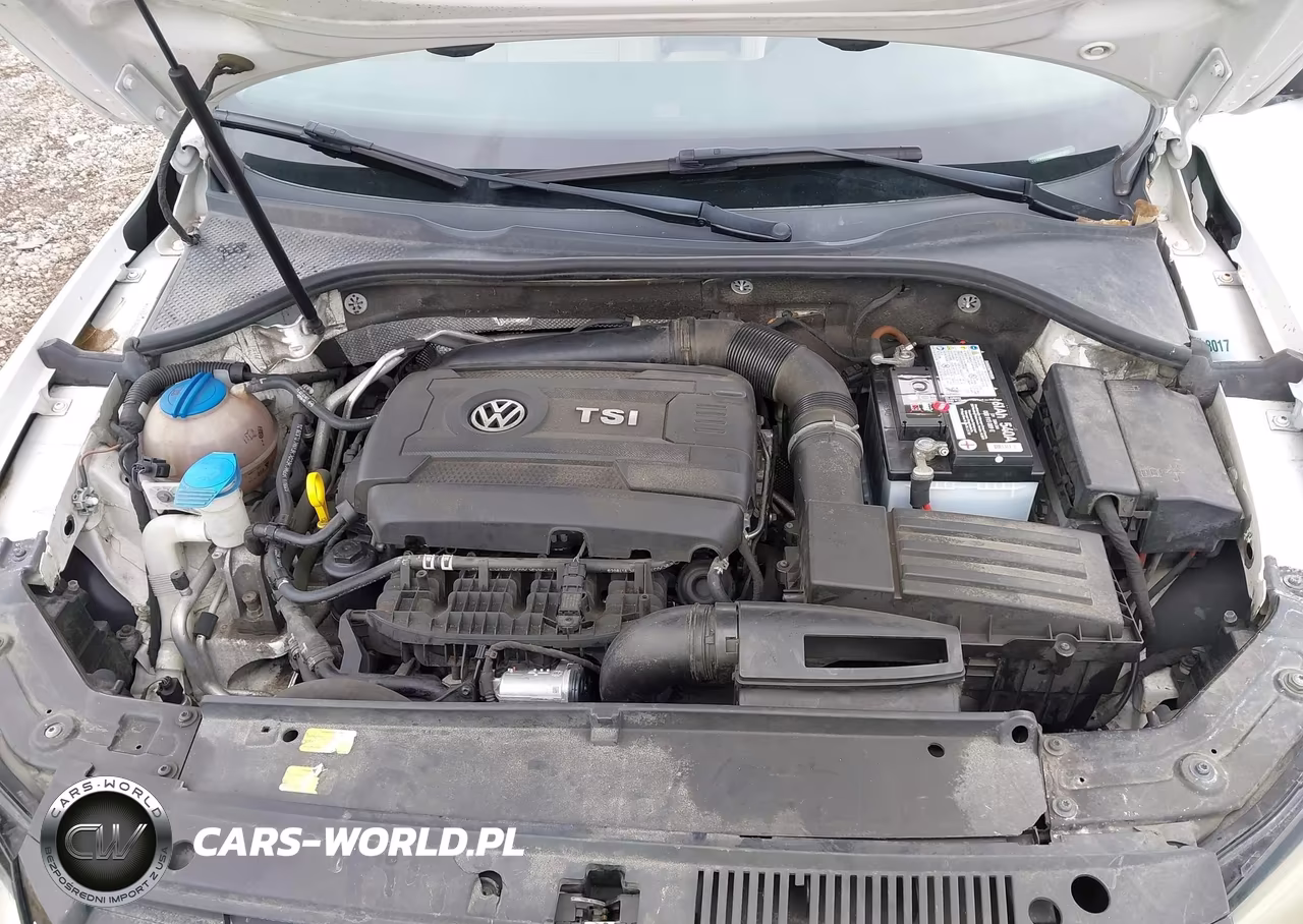 2014 Volkswagen Passat 1.8T Se VIN:1VWBS7A38EC061913 - 10