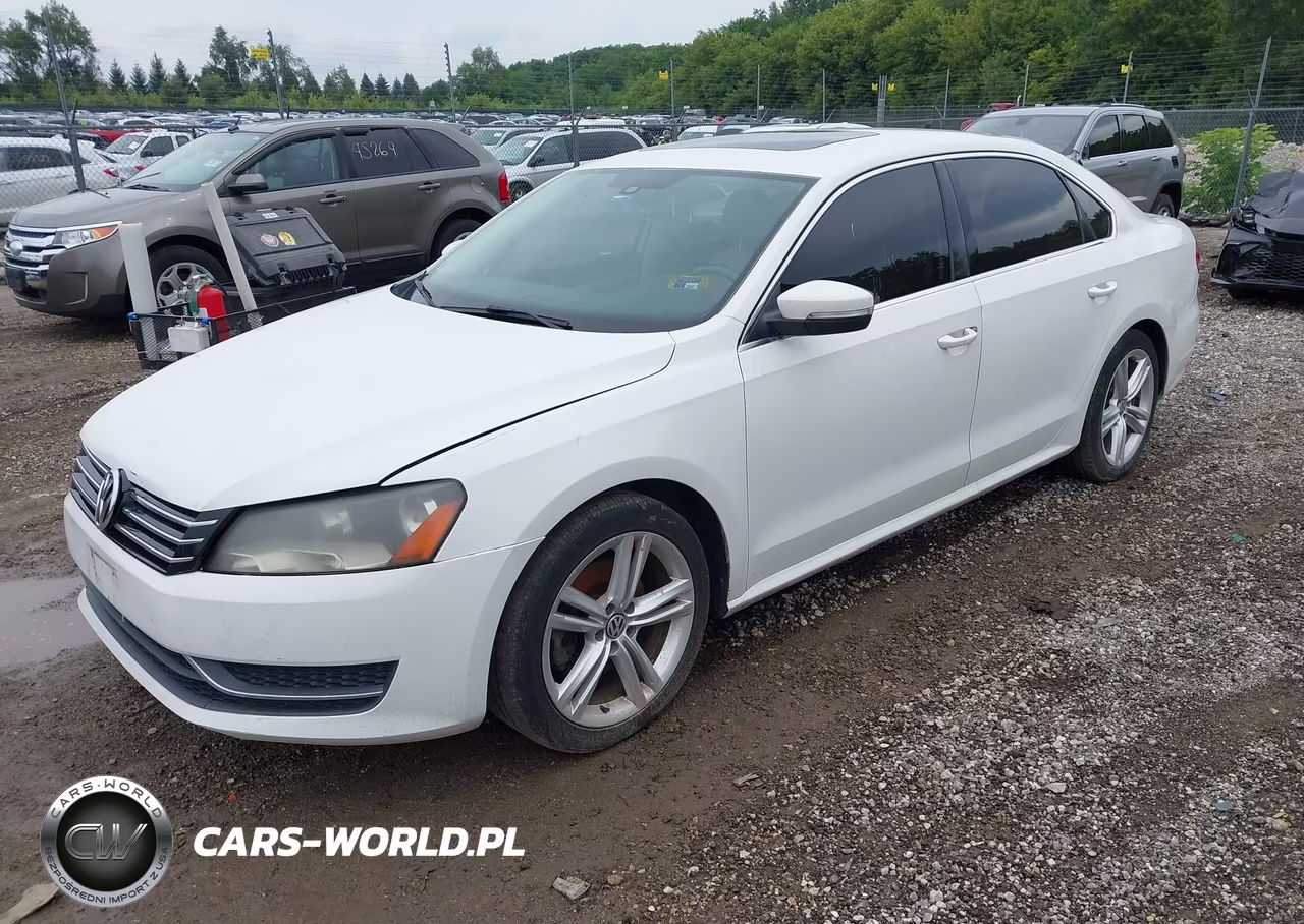 2014 Volkswagen Passat 1.8T Se VIN:1VWBS7A38EC061913 - 2