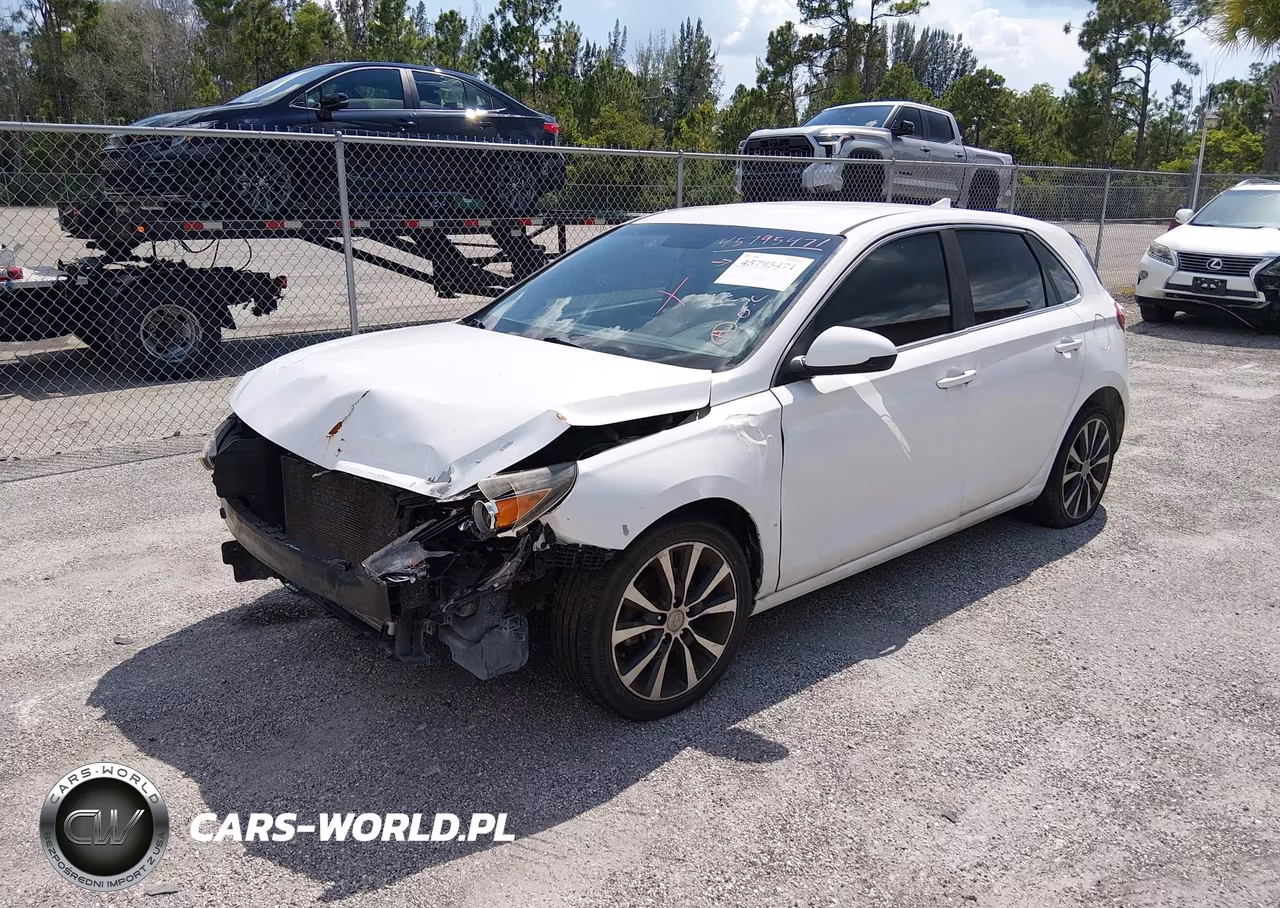 2018 Hyundai Elantra Gt VIN:KMHH35LE9JU010157 - 2