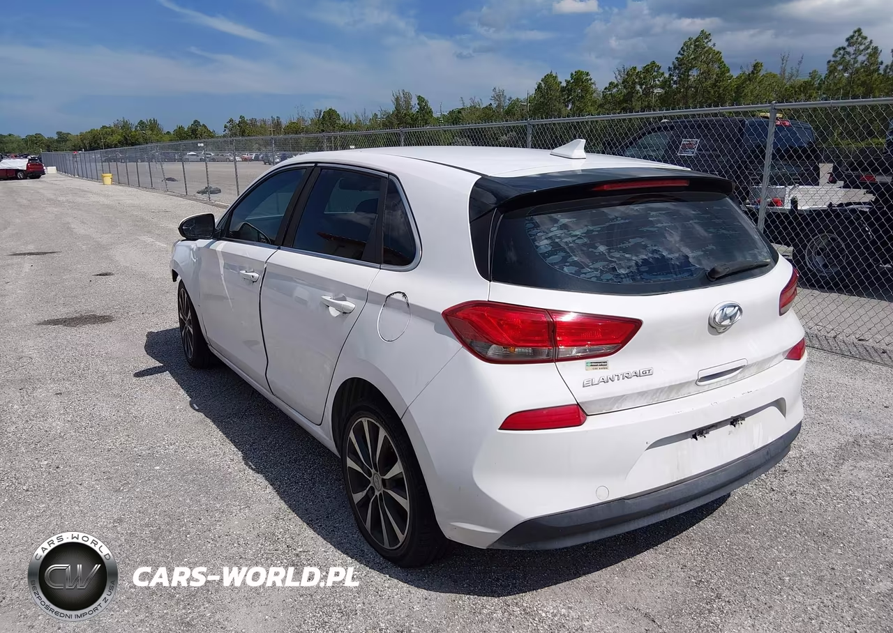 2018 Hyundai Elantra Gt VIN:KMHH35LE9JU010157 - 3