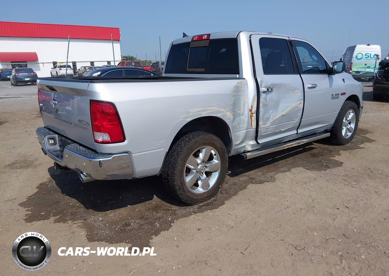 2017 Ram 1500 Big Horn 4X4 5'7 Box VIN:1C6RR7LM9HS871541 - 4