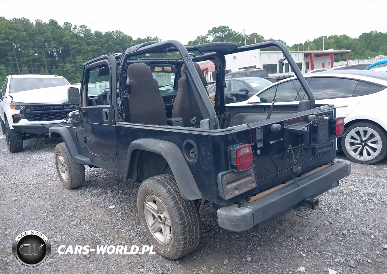 2004 Jeep Wrangler Unlimited VIN:1J4FA49S64P760542 - 3
