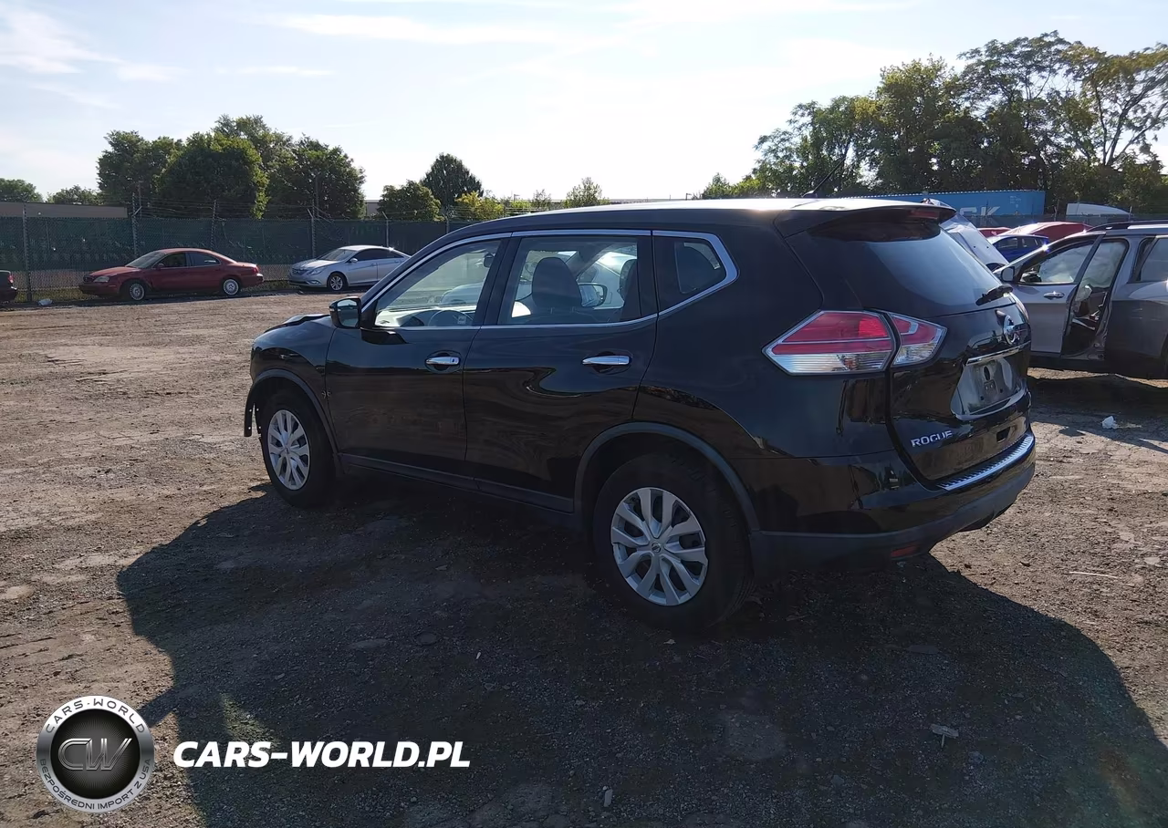 2015 Nissan Rogue S VIN:KNMAT2MV5FP516805 - 3