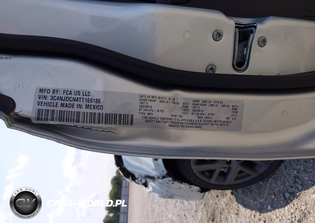 2026 Jeep Compass Limited Altitude VIN:3C4NJDCN4TT169186 - 9