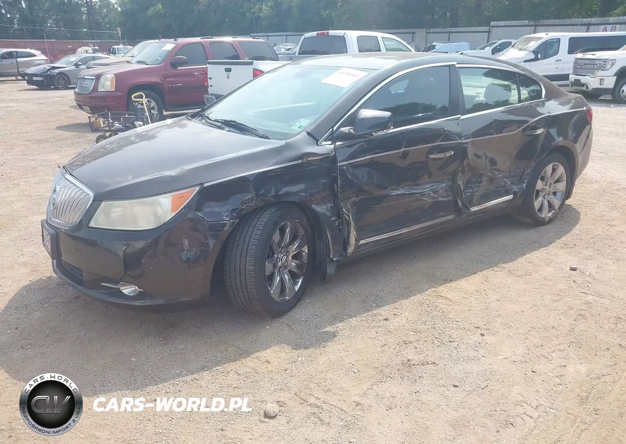 2010 Buick Lacrosse Cxs VIN:1G4GE5EV6AF232551 - 2