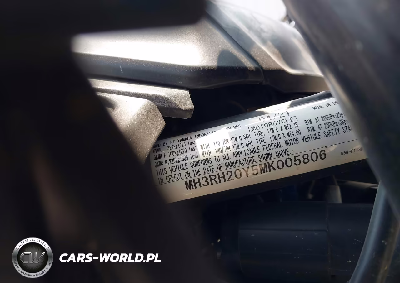 2021 Yamaha Mt-03 VIN:MH3RH20Y5MK005806 - 10