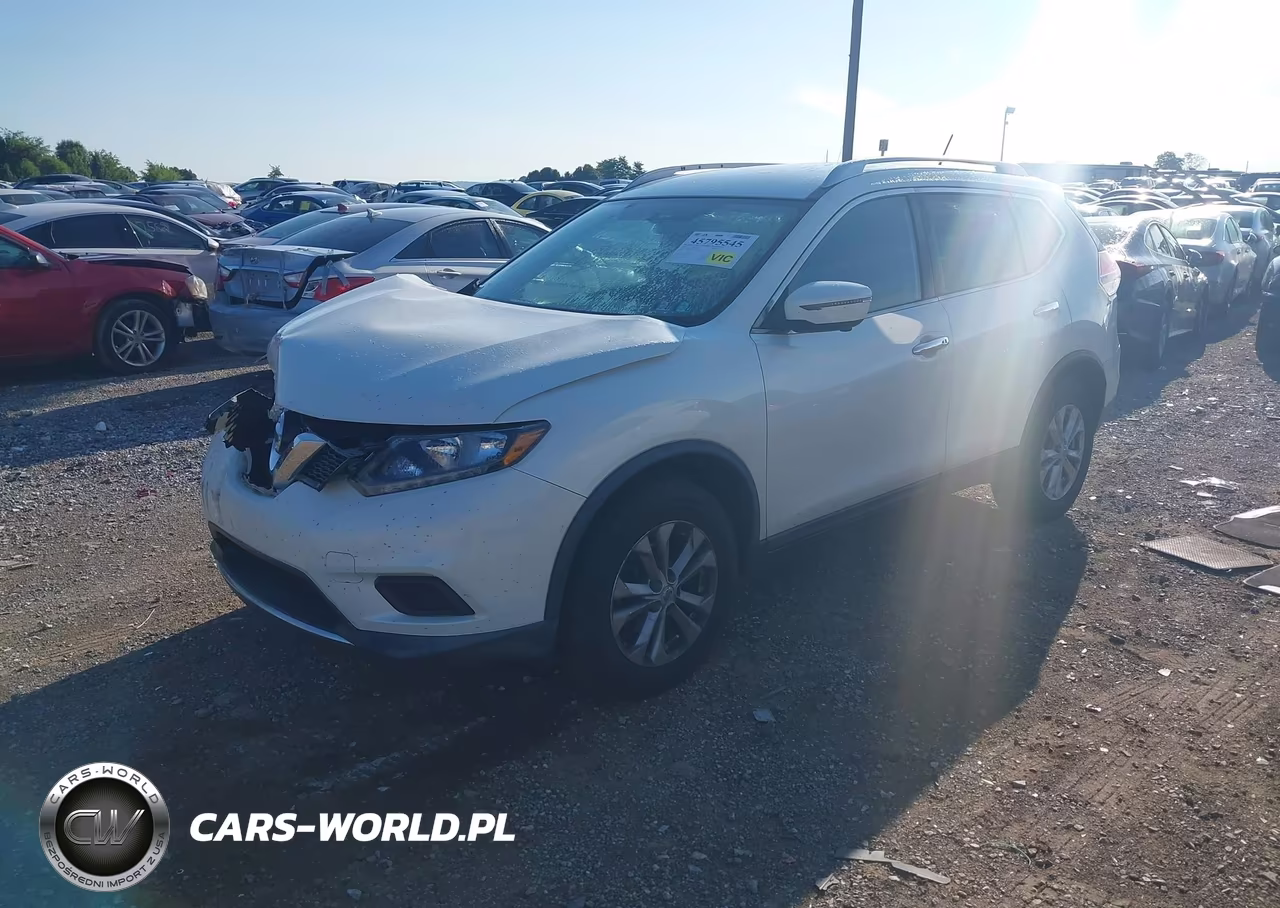 2016 Nissan Rogue Sv VIN:KNMAT2MV7GP719017 - 2