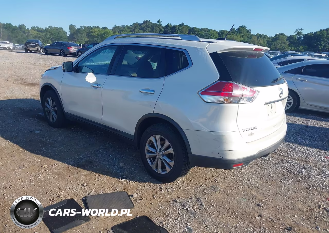2016 Nissan Rogue Sv VIN:KNMAT2MV7GP719017 - 3