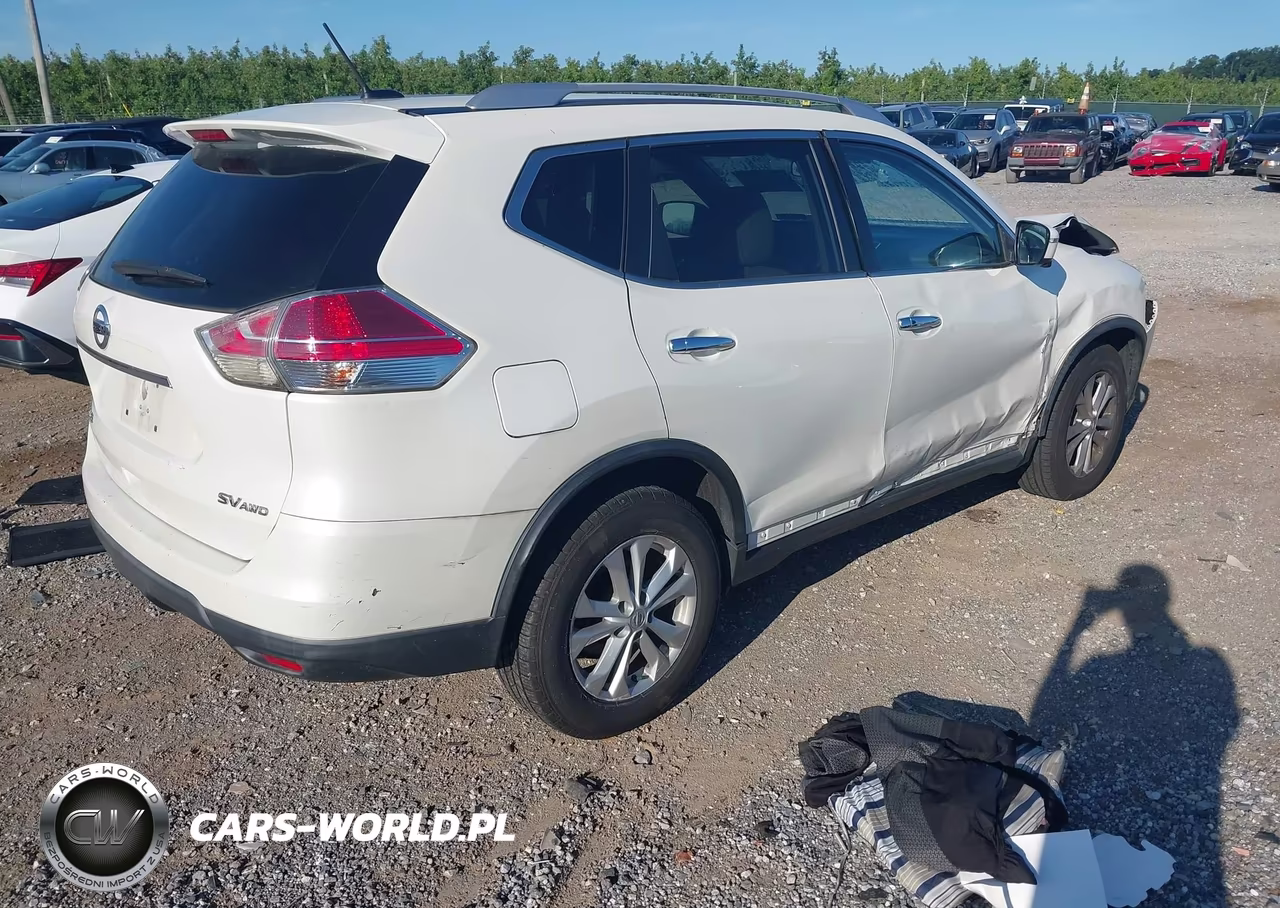 2016 Nissan Rogue Sv VIN:KNMAT2MV7GP719017 - 4